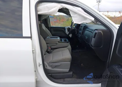 2018 Chevrolet Silverado 1500 Custom from USA, damaged, VIN 3GCUKPEC7JG446473